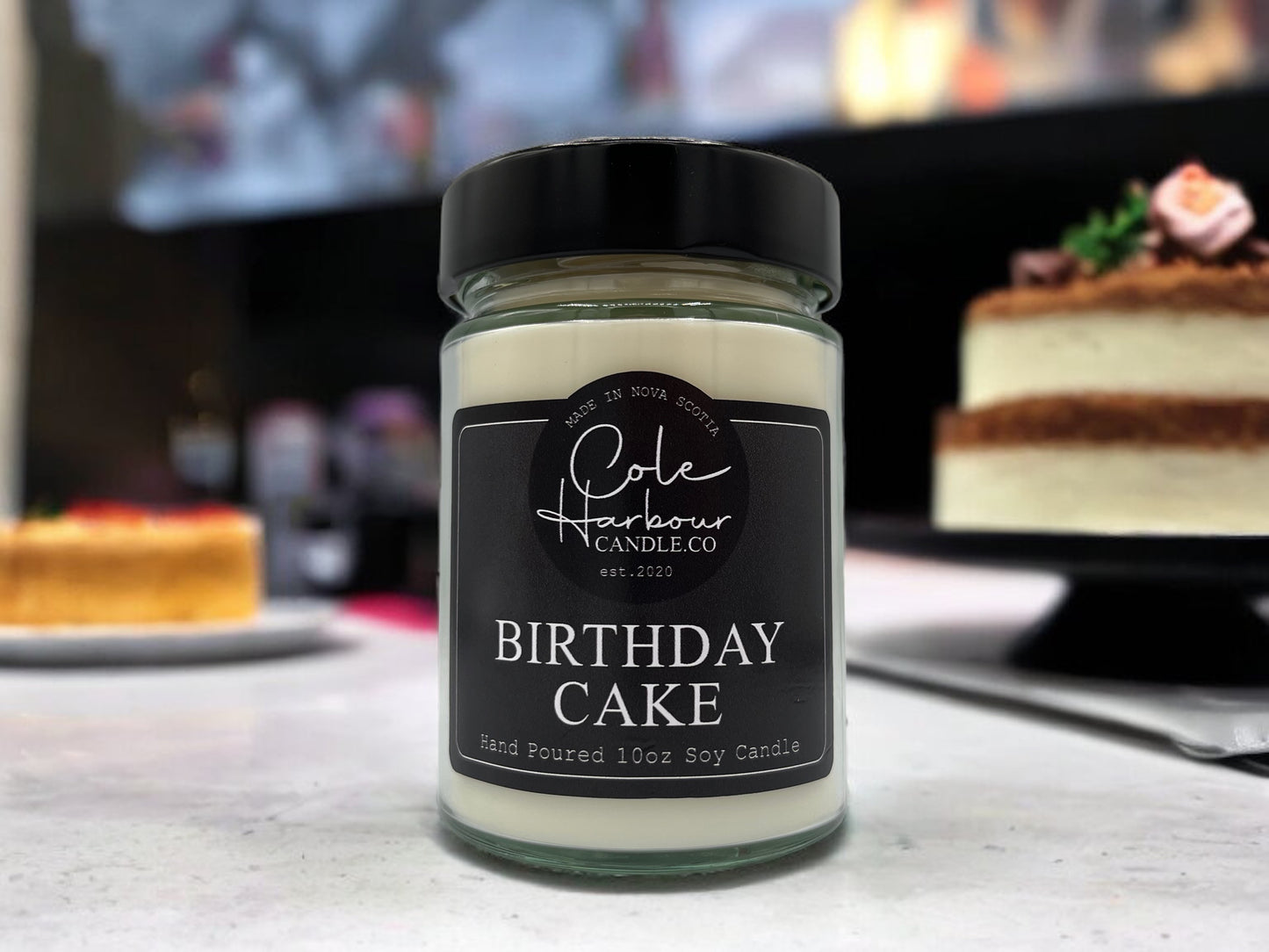 Birthday Cake Soy Candle