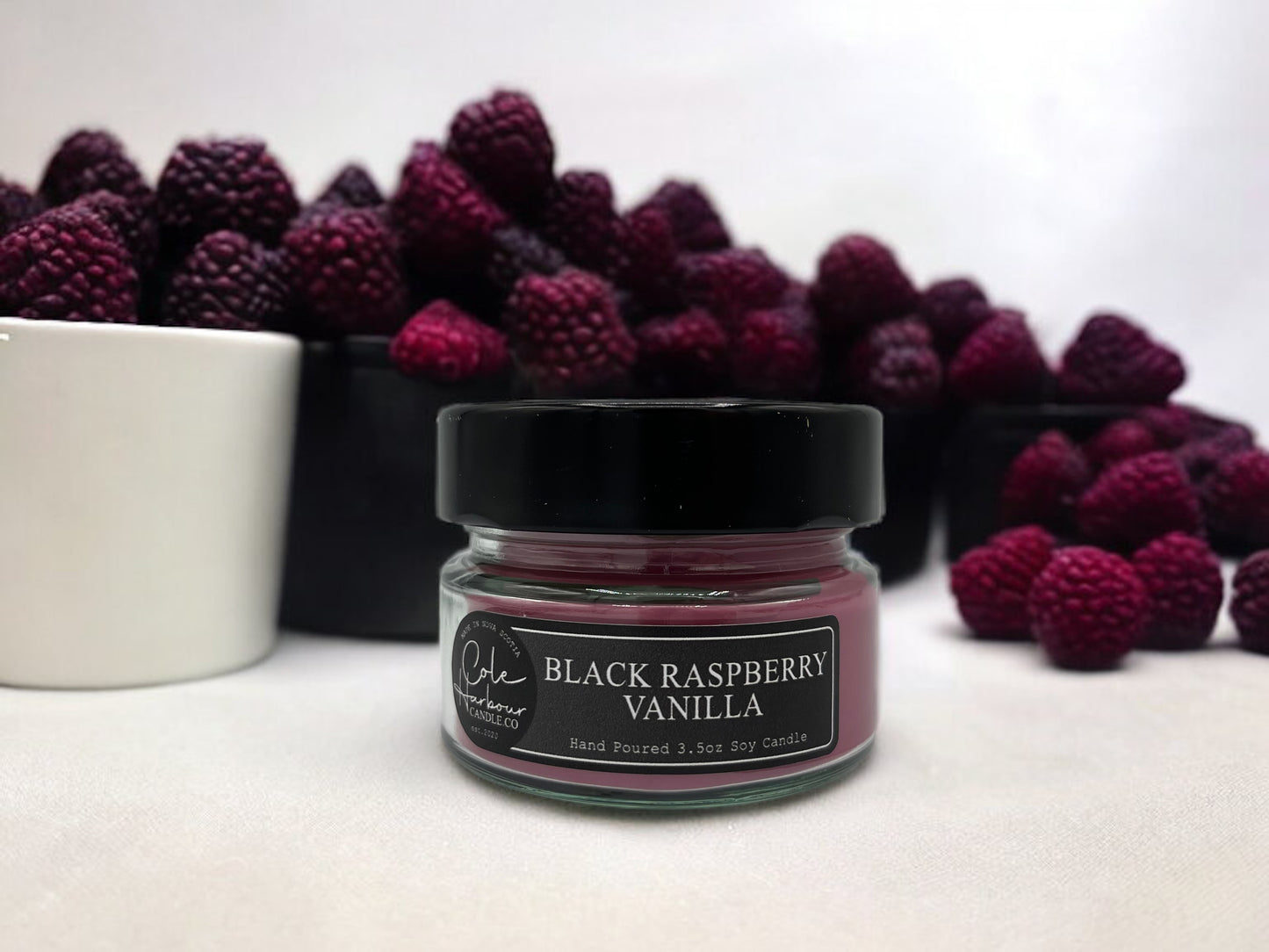 Black Raspberry Vanilla Soy Candle