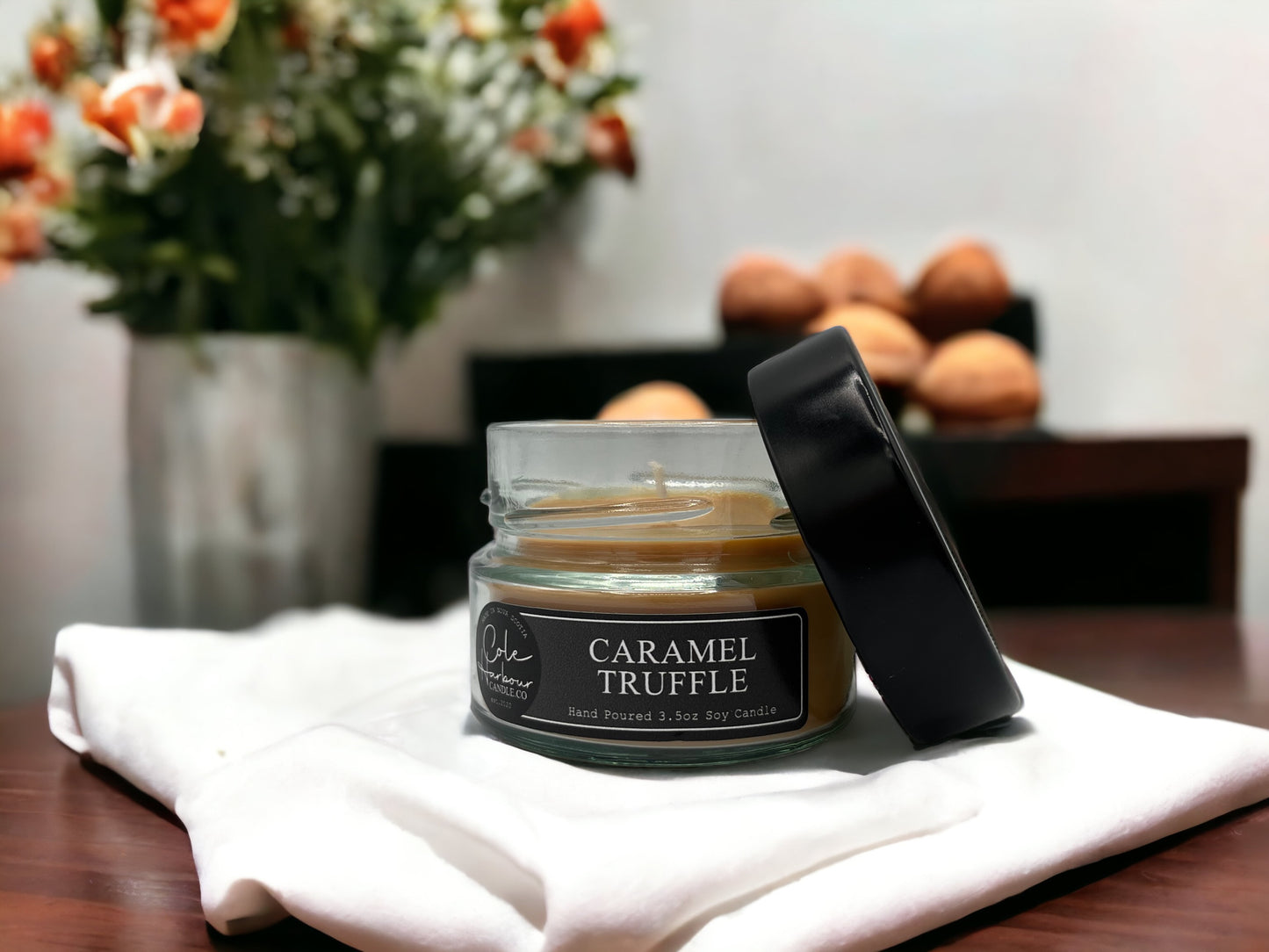 Caramel Truffle Soy Candle