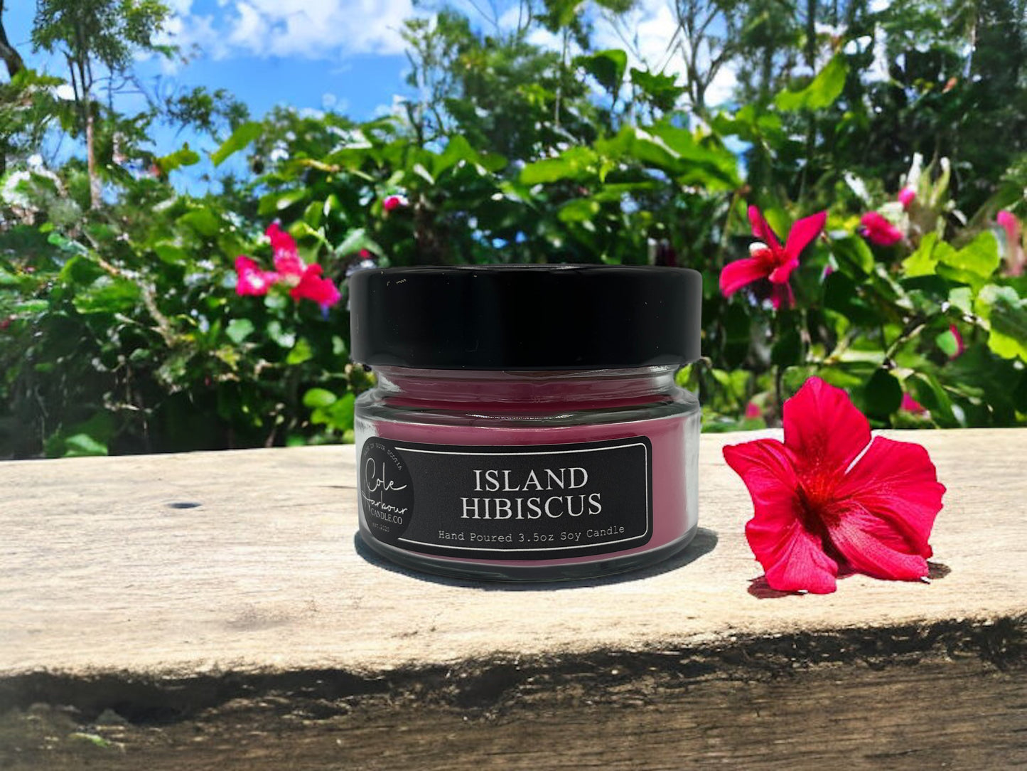 Island Hibiscus Soy Candle