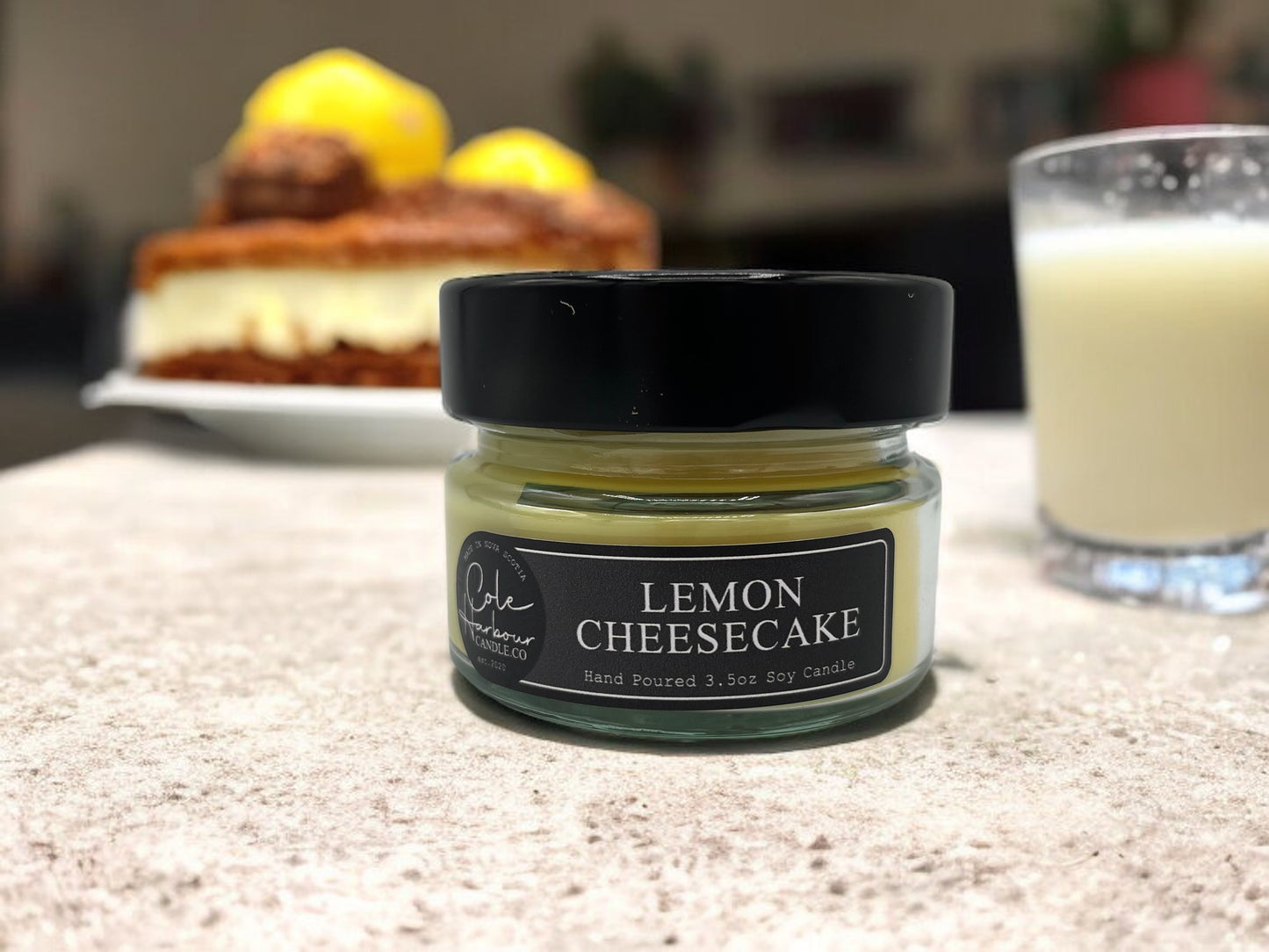 Lemon Cheesecake Soy Candle