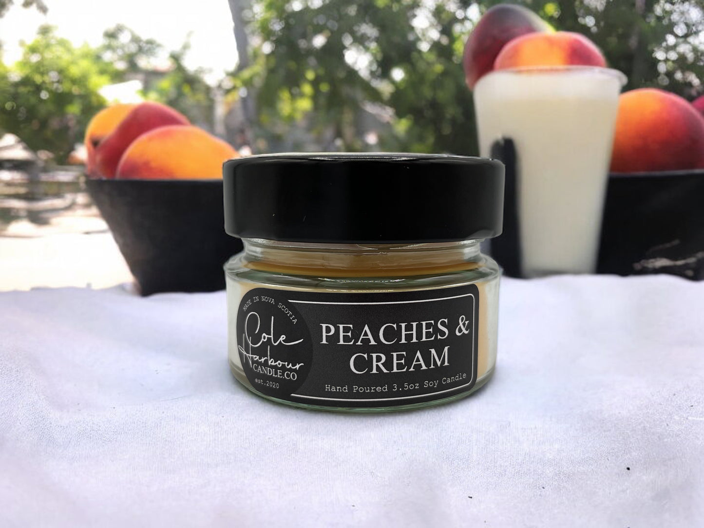 Peaches and Cream Soy Candle
