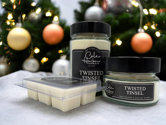 Twisted Tinsel Soy Candle